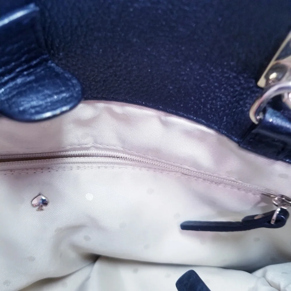 🌸 Kate‎ Spade | Black Leather Medium Sized bag
